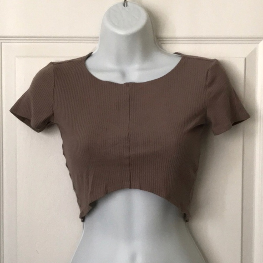 Forever 21 hi-low Crop Top